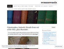 Tablet Screenshot of ecanarensis.com